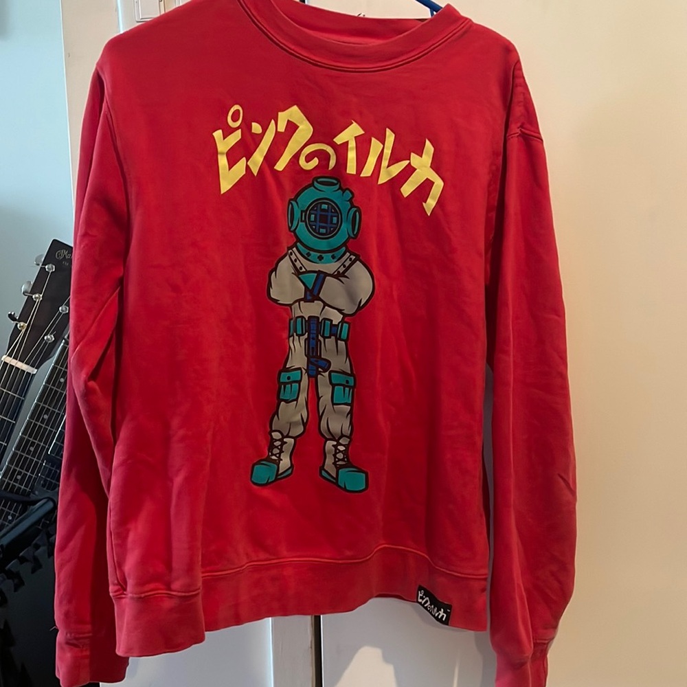 Rare Pink Dolphin sweatshirt size medium